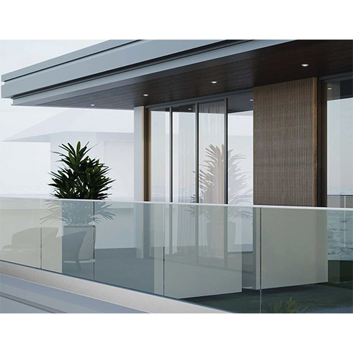 OZRCL 125x57mm Clear Line Glass Railing System