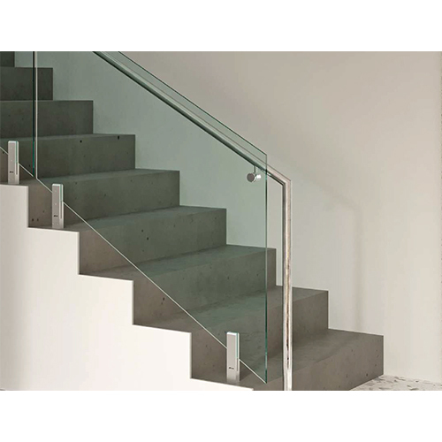 OZRSP-SC-SP 250x40mm Spigot Glass Railing System