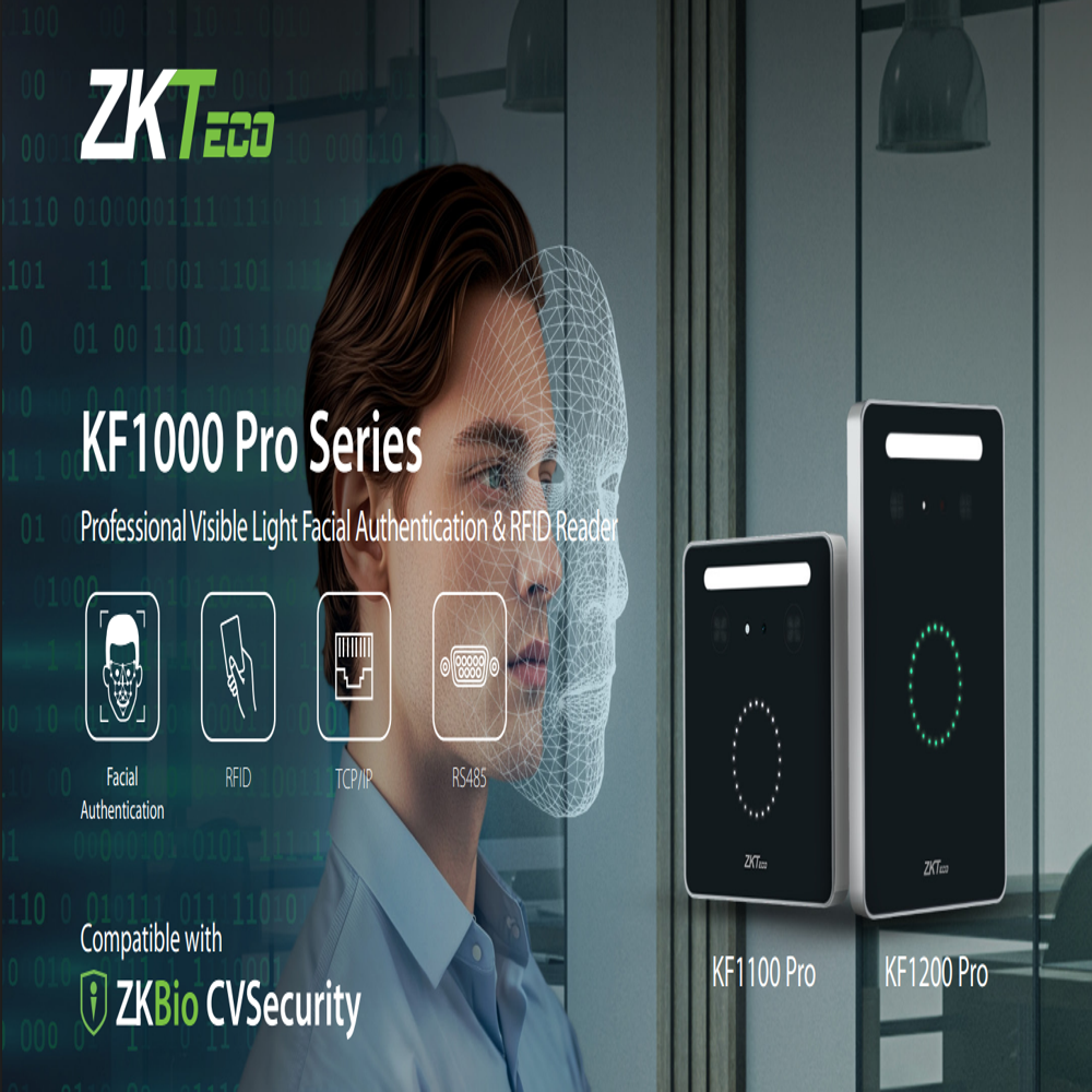  ZKTeco KF1100 Pro and KF1200 Pro 