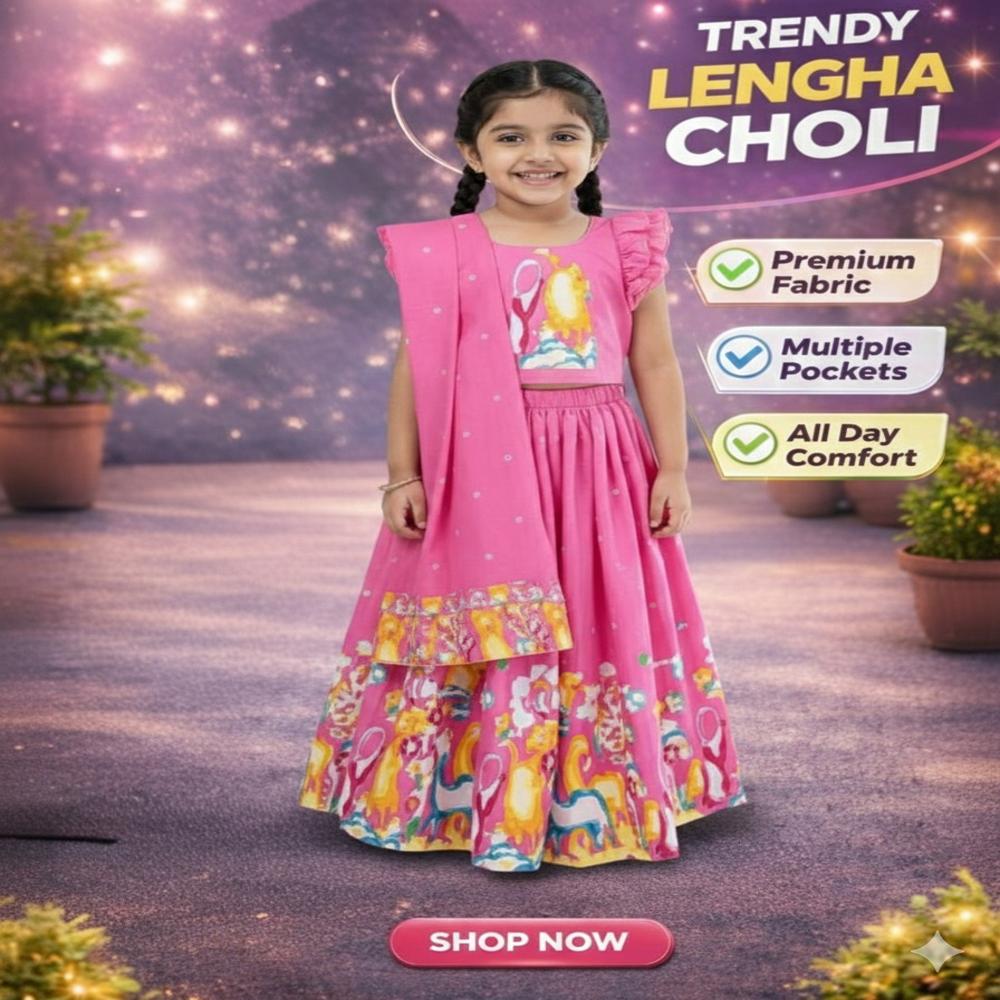 RAKSHABANDHAN SPECIAL KIDS LEHNGA CHAOLI COLLECTION
