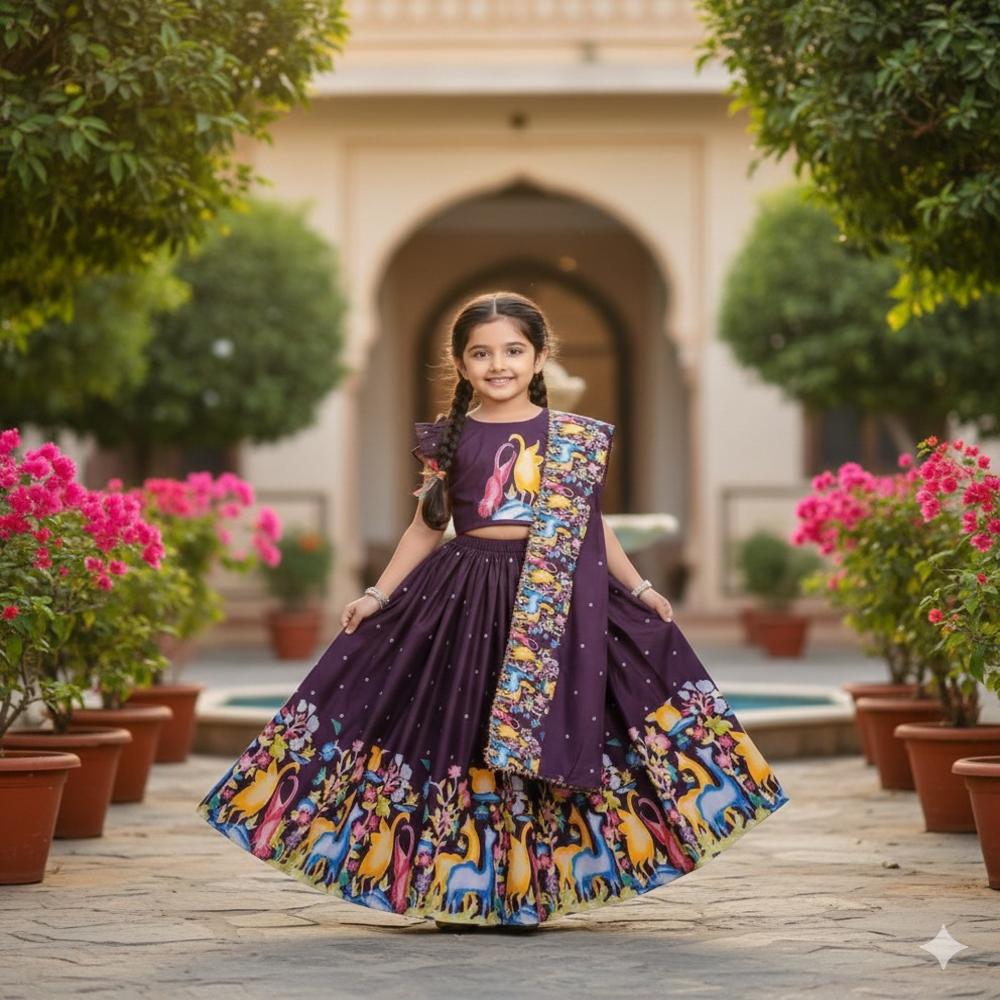 RAKSHABANDHAN SPECIAL KIDS LEHNGA CHAOLI COLLECTION
