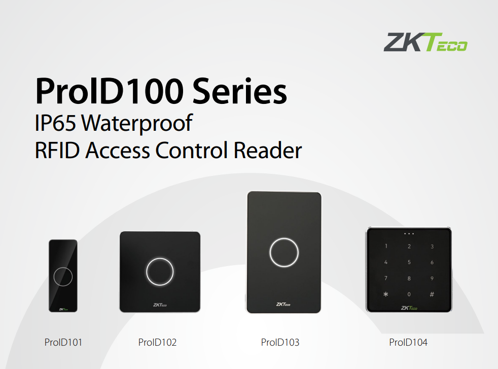 ZKTeco ProID100 Series 