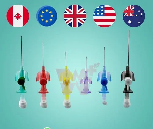 HMD Kitkath+ IV Cannula - 22G Injection Port Pack of 100