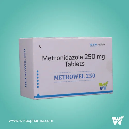 Metrowel Metronidazole Tablets 250 Mg