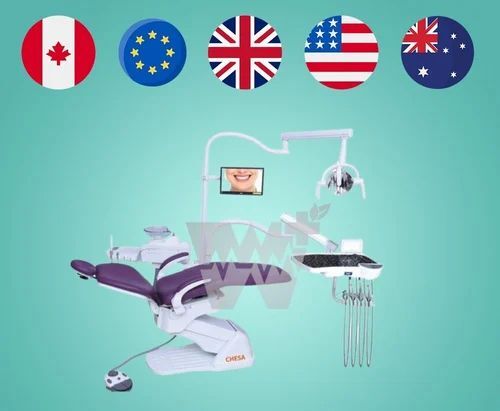 Chesa Onyx Regular Underhanging Pneumatic Dental Chair