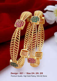 AD Stone Bangles