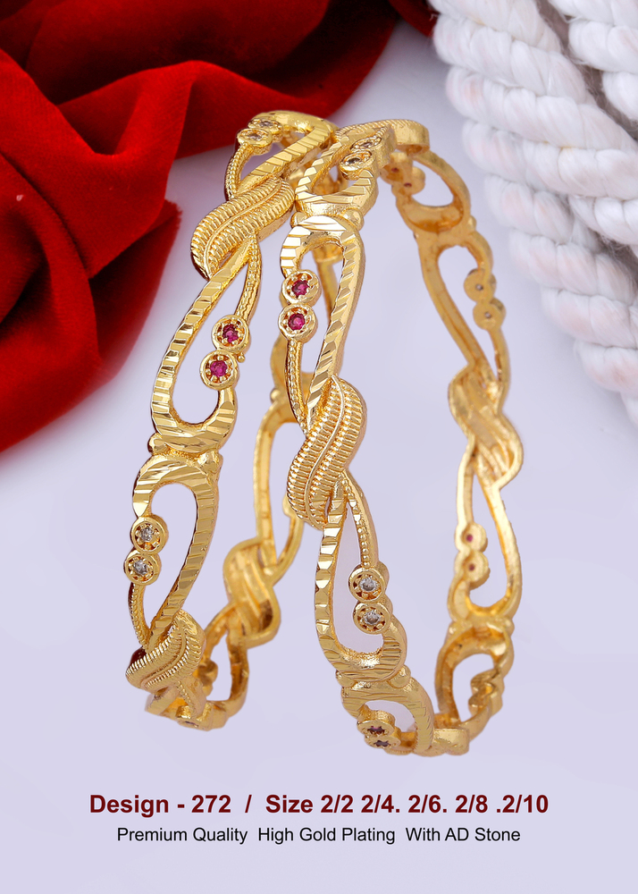 Ad Bangles - Diameter: Available In Sizes 2/2