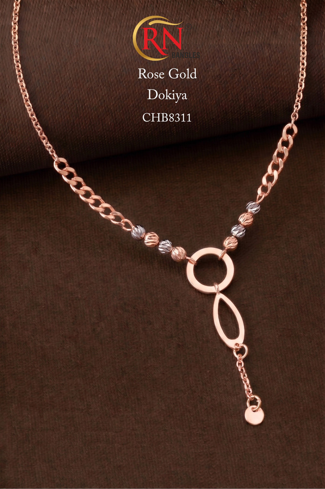 Rose Gold Ladies Necklace - Gender: Ladies/Women