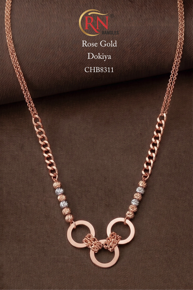 CHB8311 Rose Gold Ladies Dokiya