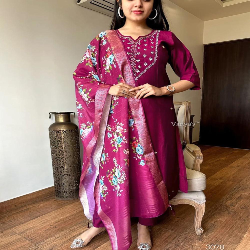 WOMEN RAKSHABANDHAN SPECIAL PARTY WEAR 3PC COLLECTION