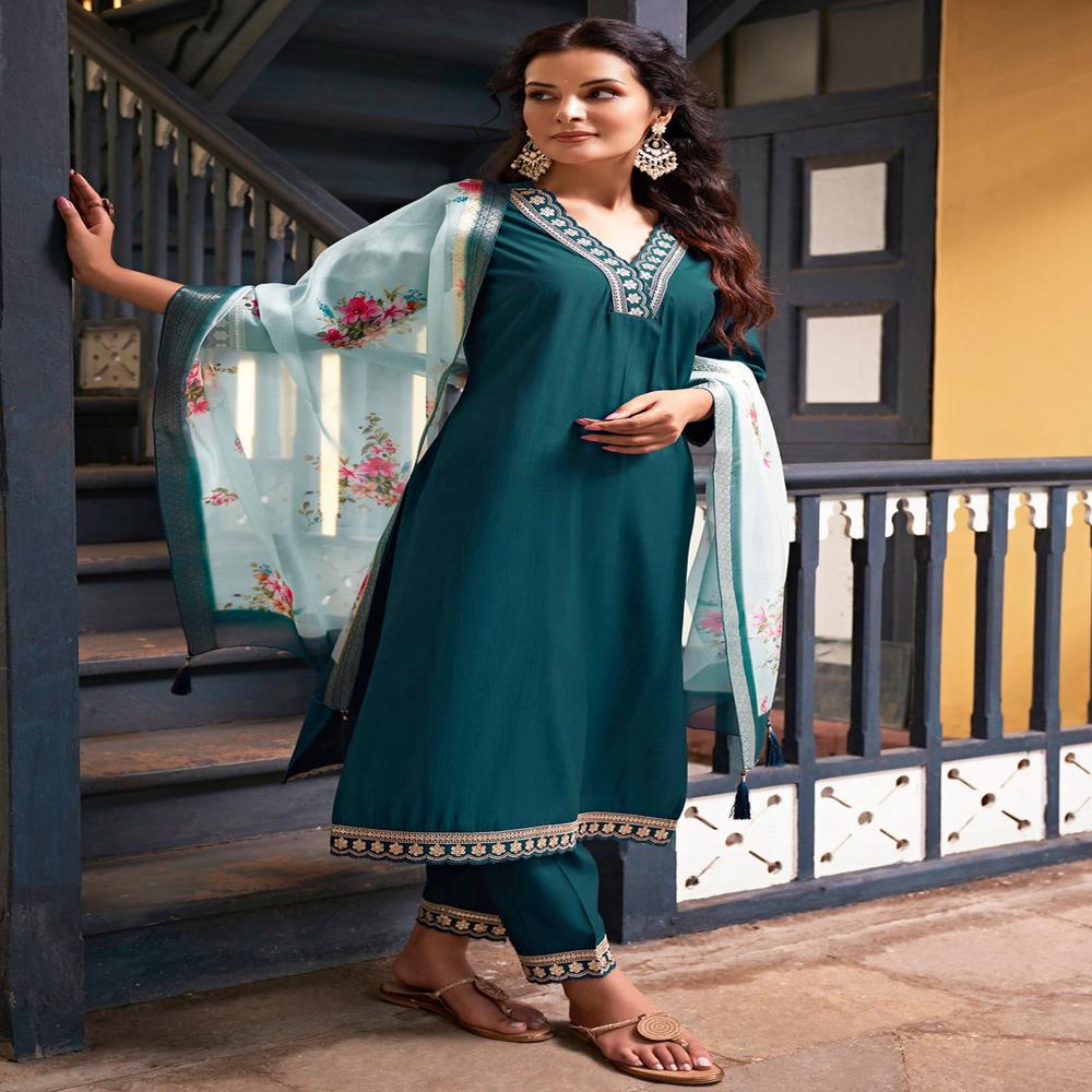 WOMEN RAKSHABANDHAN SPECIAL PARTY WEAR 3PC COLLECTION