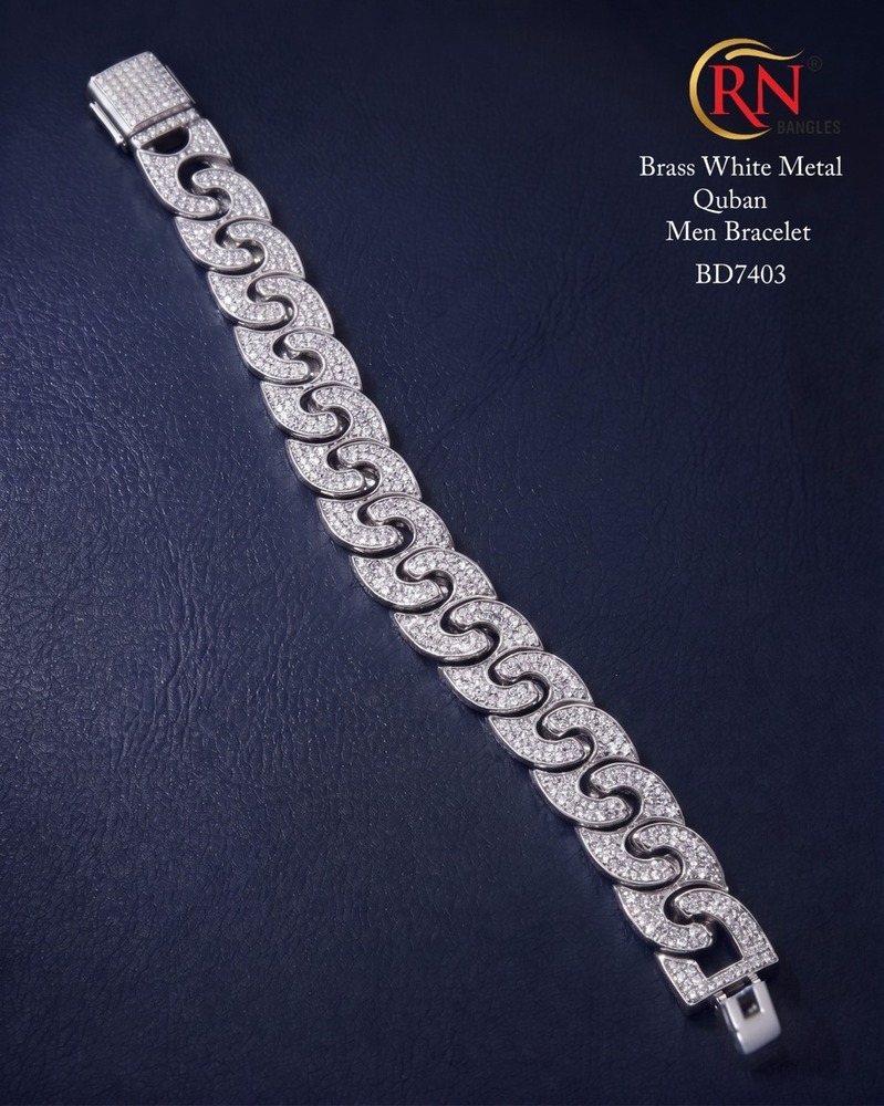 Mens Cuban Chain - Diameter: Standard Gents Size (~8 Inches Length)