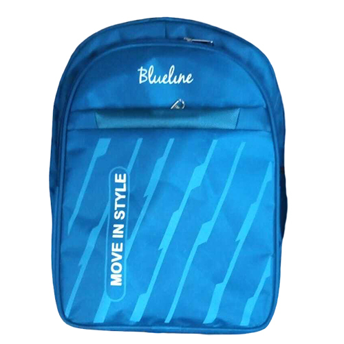 Blue Laptop Bag - Design: Front Zipper Pocket