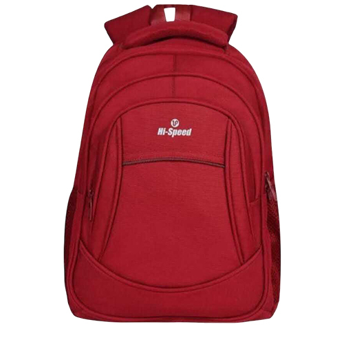 Red Laptop Bag - Capacity: 15-20 Liters
