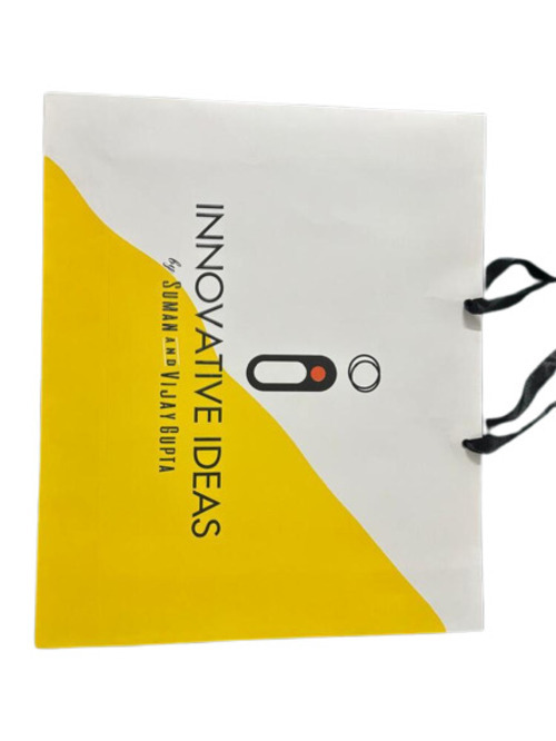 Digital Printed Paper Bag - Size: Approx. 32 X 29 X 9 Cm (Customizable)