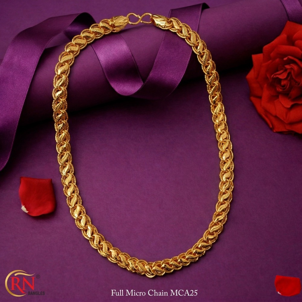 Mens Silver Chain - Color: Gold