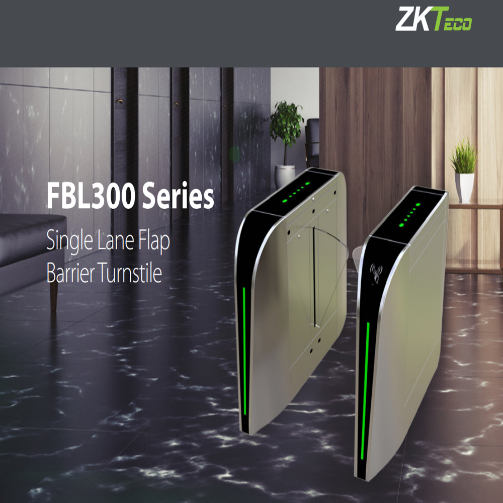 Zkteco l300 - Features: Retractable Acrylic Barrier