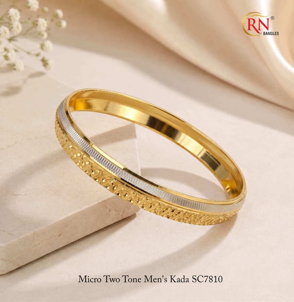SC7810 Micro Two Tone Men's Kada