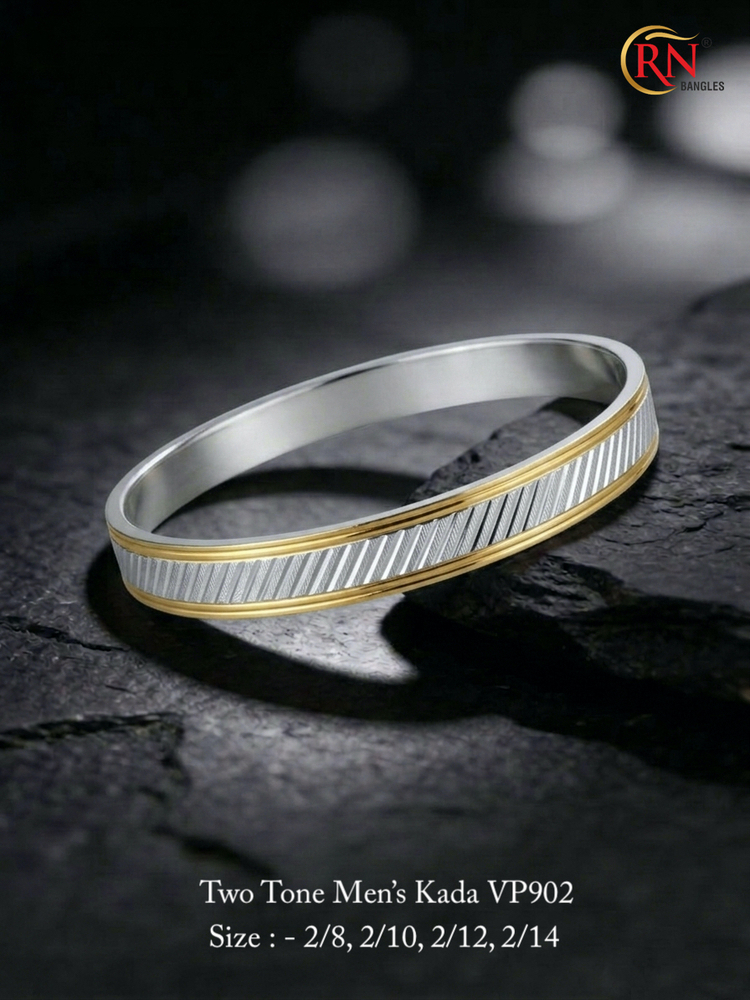 Silver Plated Mens Kada - Jewelry Type: Bracelets / Bangles
