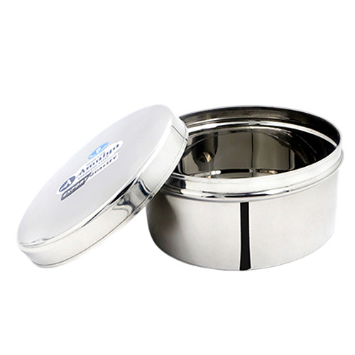 7 Inch Deep Puri SS Container