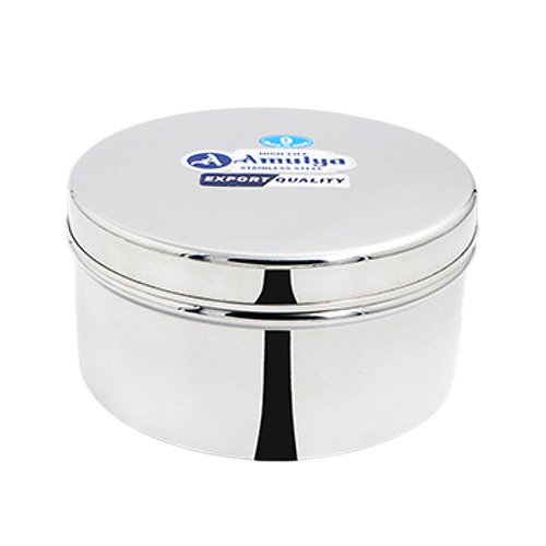 9 Inch Deep Puri SS Container