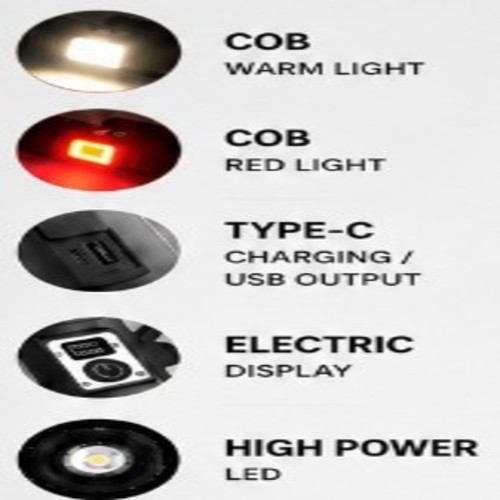 AKARI AK-5801ZM RECHARGEABLE HANDTORCH