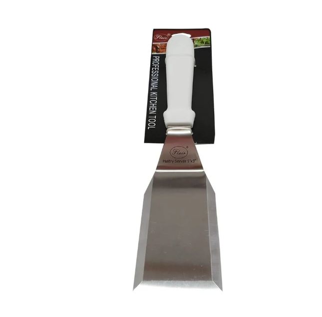 Flair Pastry Server - Color: White