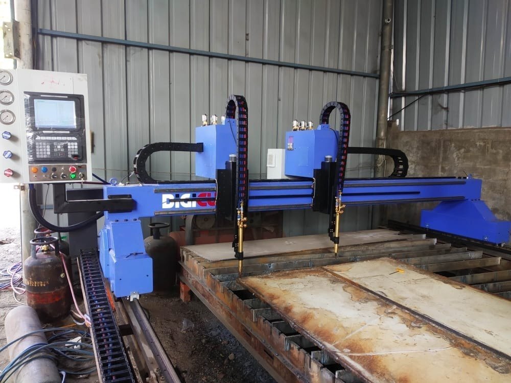 Cnc Plasma Oxy Fuel Cutting Machine