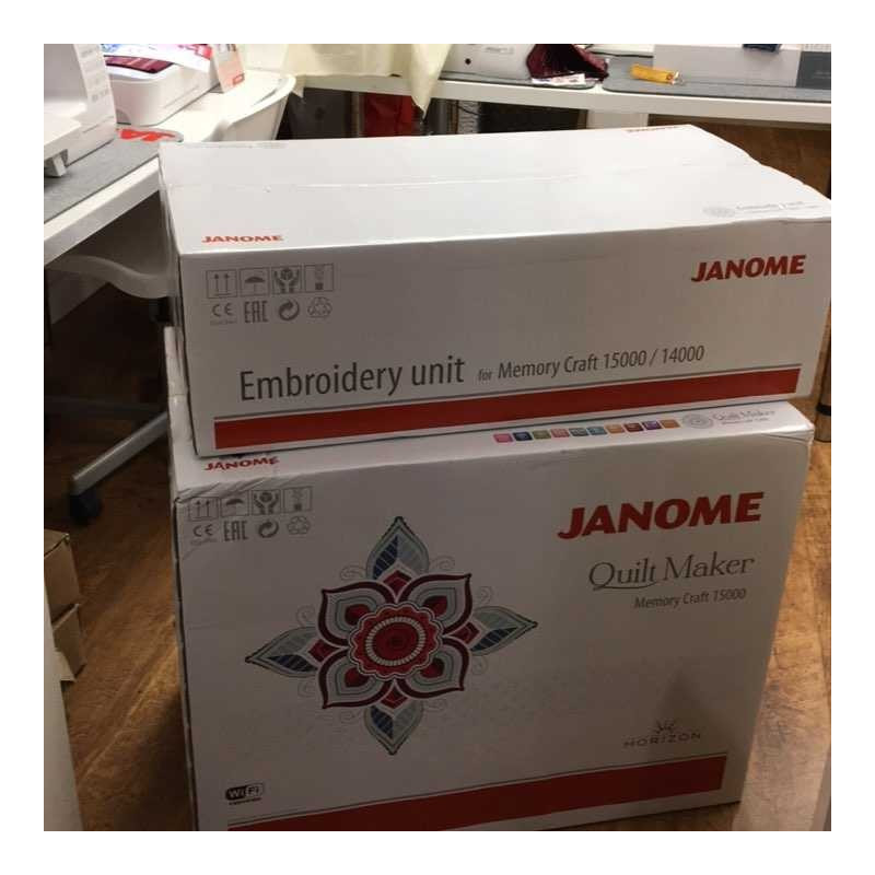 Janome MC15000 V2 Sewing Embroidery Machine 