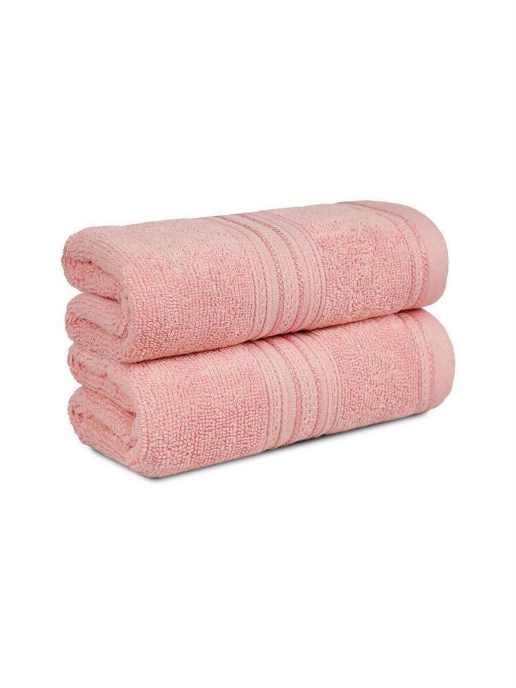 Pink Premium Cotton Hand Towel Set