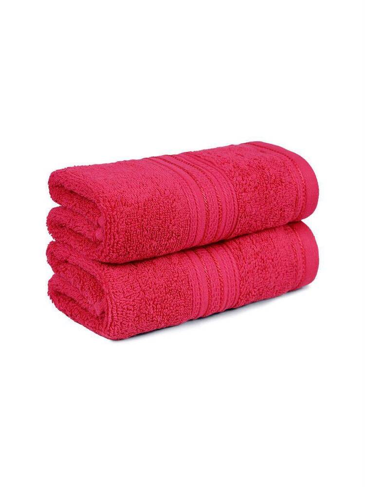 Hot Pink Premium Cotton Hand Towel Set