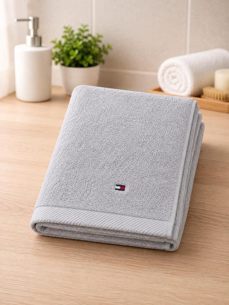 Light Grey Premium Cotton Bath Towel