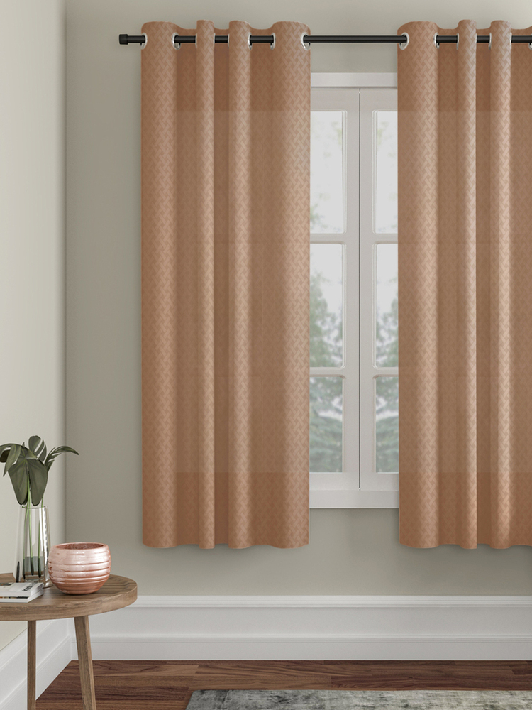 Peach Leaf Curtain