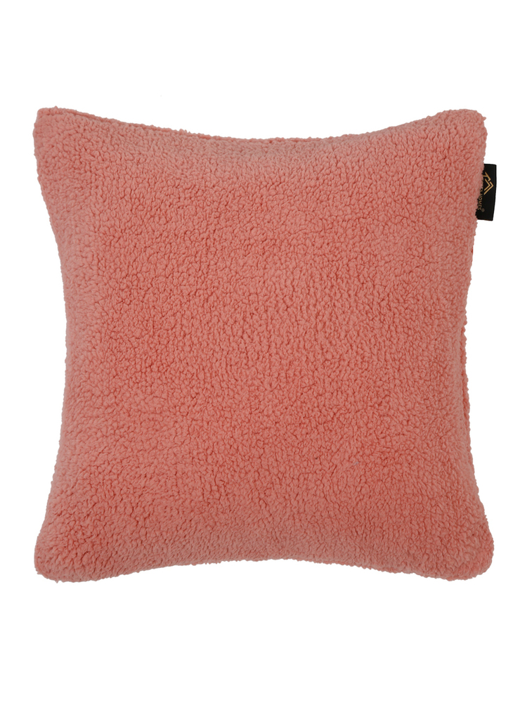 Blush Pink Soft Teddy Faux Fur Cushion Cover