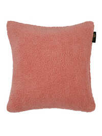 Blush Pink Soft Teddy Faux Fur Cushion Cover