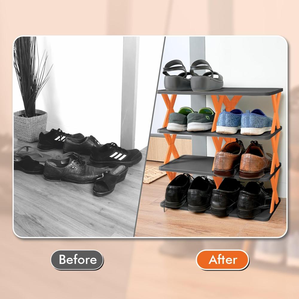 Nayasa X Shoe Rack Organizer