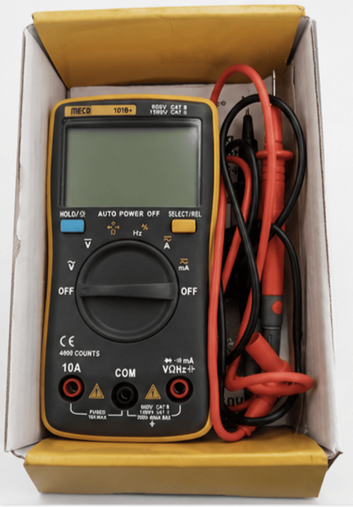 MECO 101B  Digital Multimeter Pocket Size 3 1-2 Digit Count 4000