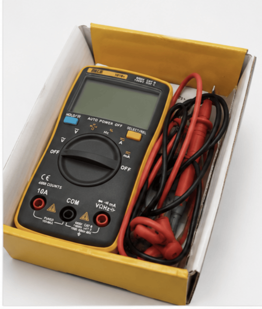 MECO 101B  Digital Multimeter Pocket Size 3 1-2 Digit Count 4000