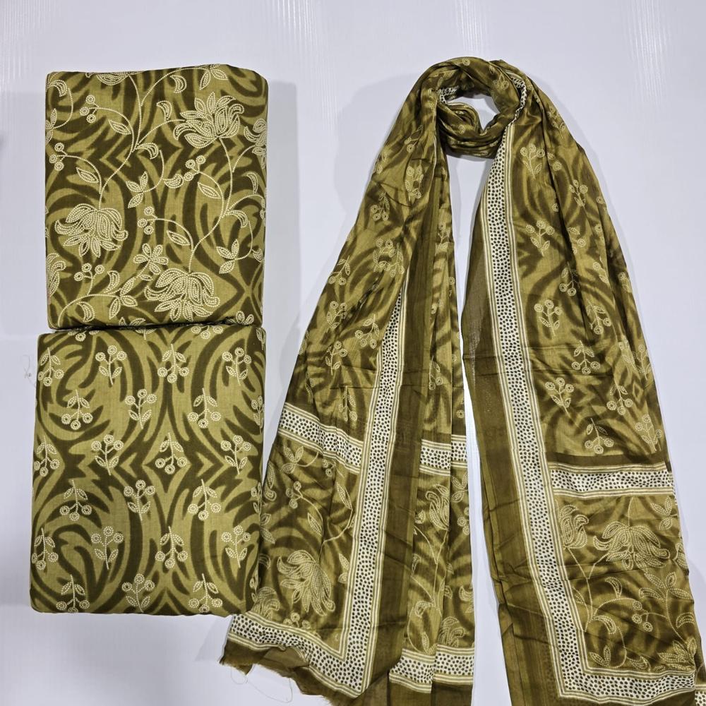 Cambric Cotton Dress Material