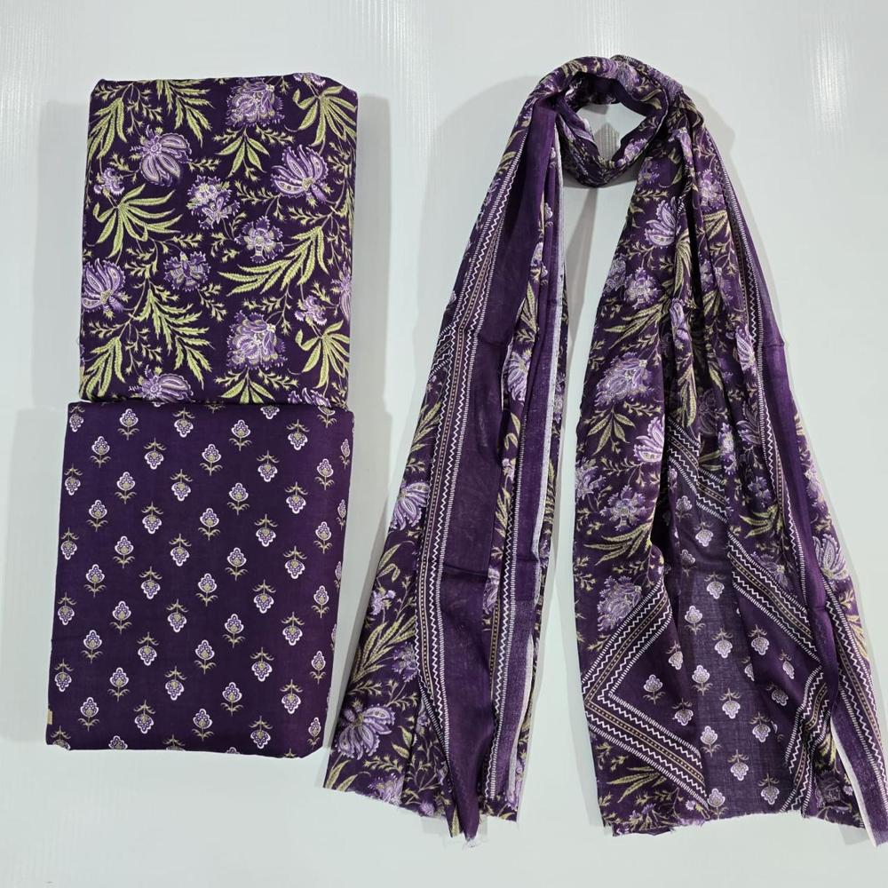 Cambric Cotton Dress Material