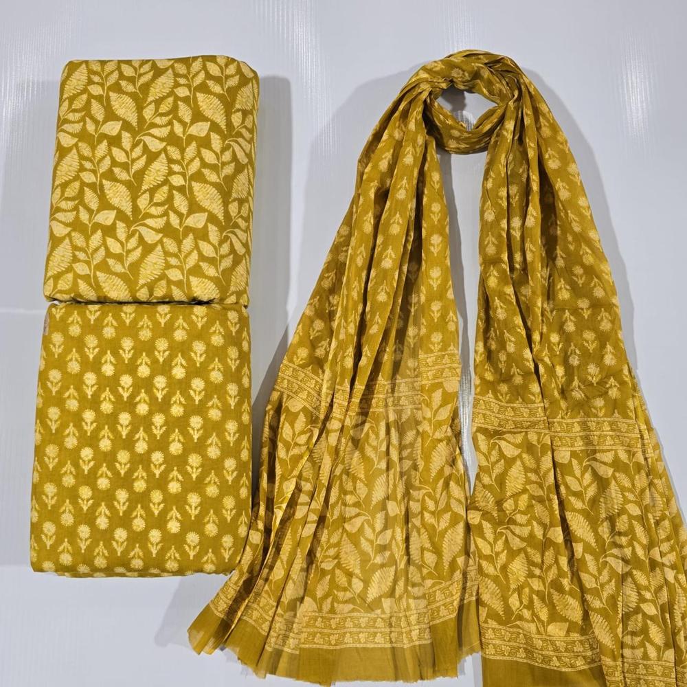 Cambric Cotton Dress Material