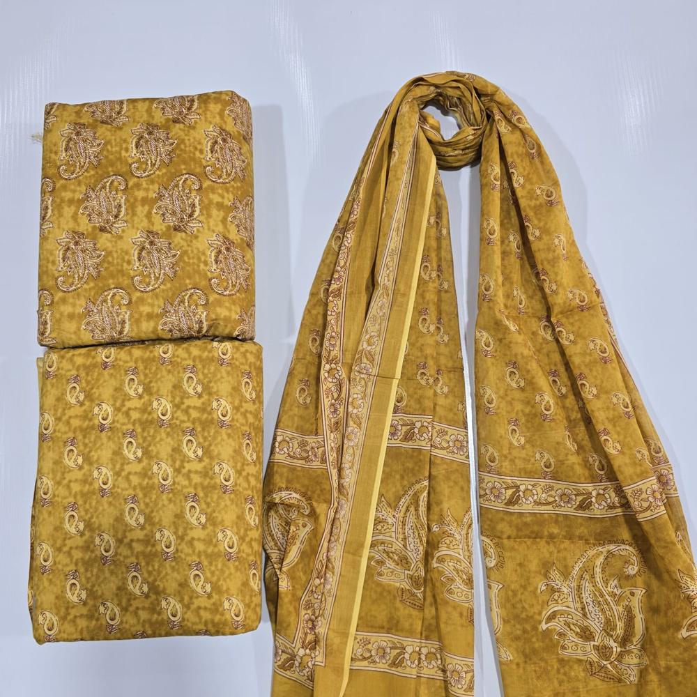 Cambric Cotton Dress Material