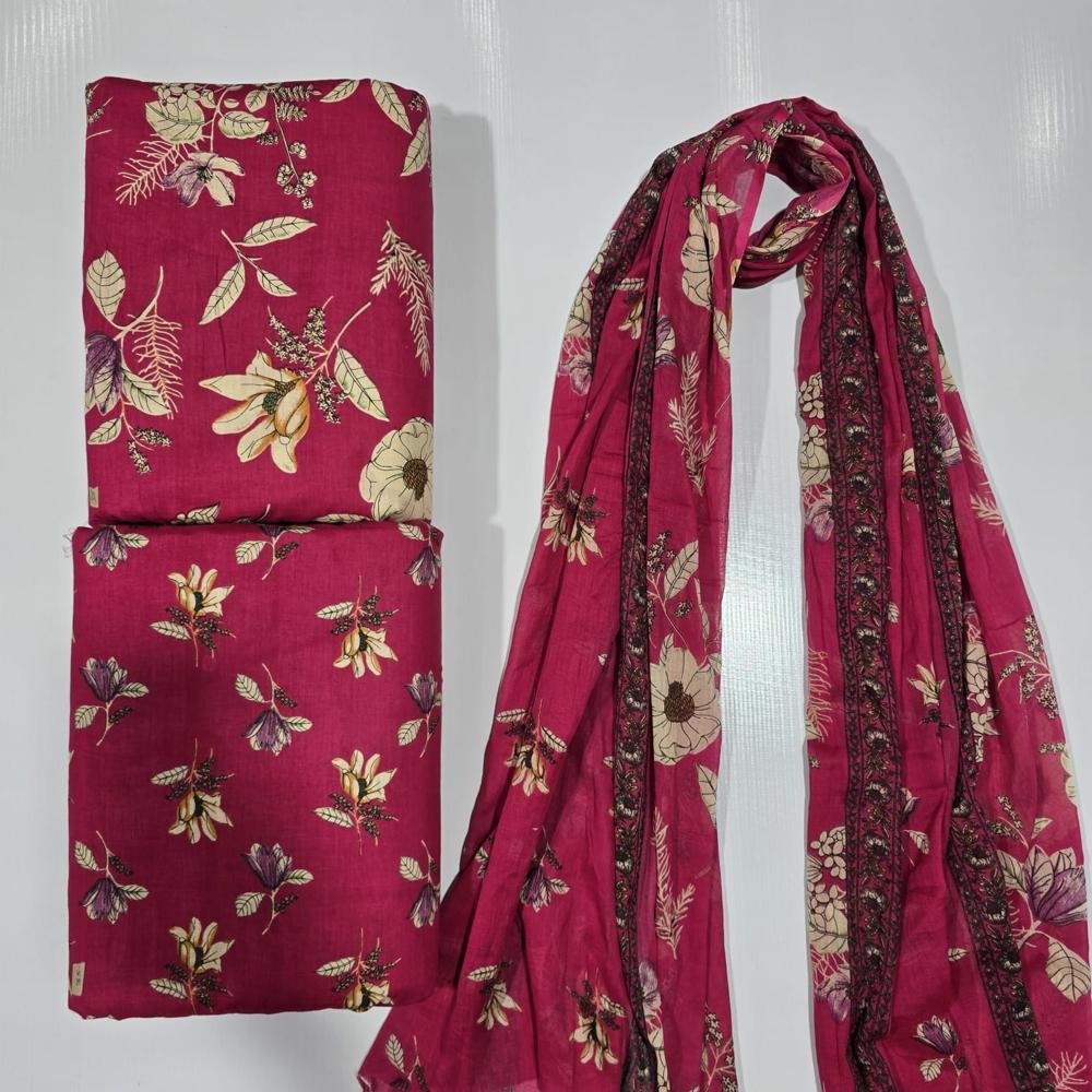 Cambric Cotton Dress Material