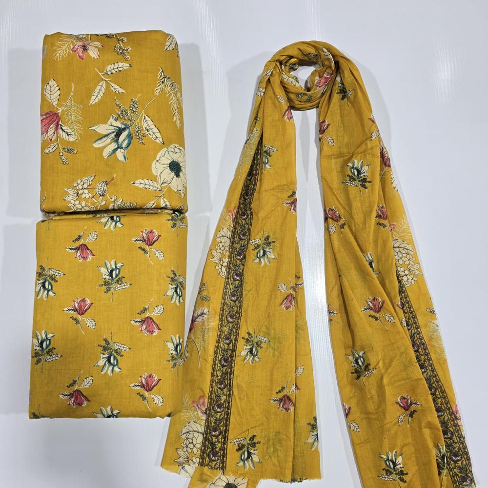Cambric Cotton Dress Material
