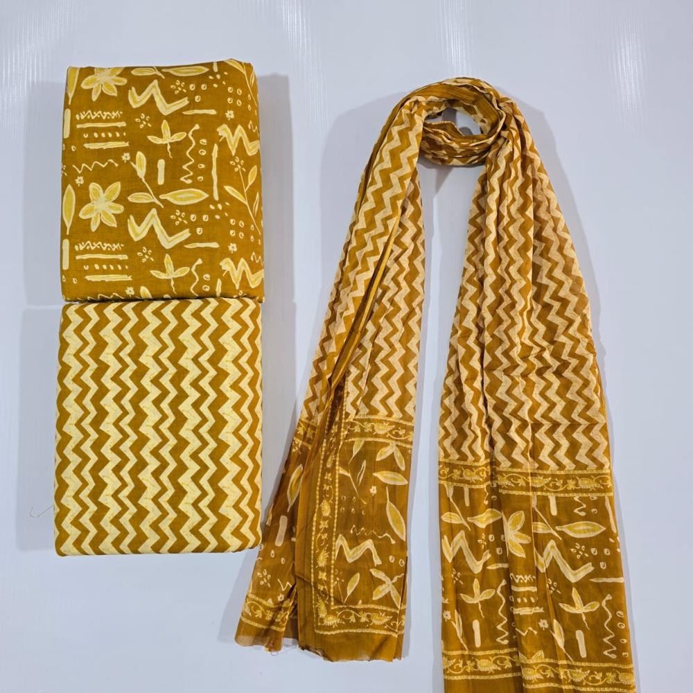 Cambric Cotton Dress Material
