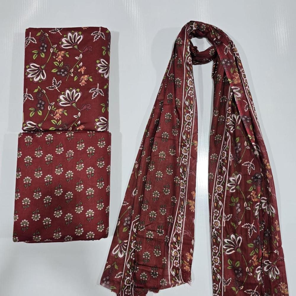 Cambric Cotton Dress Material