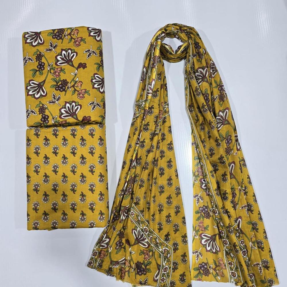 Cambric Cotton Dress Material