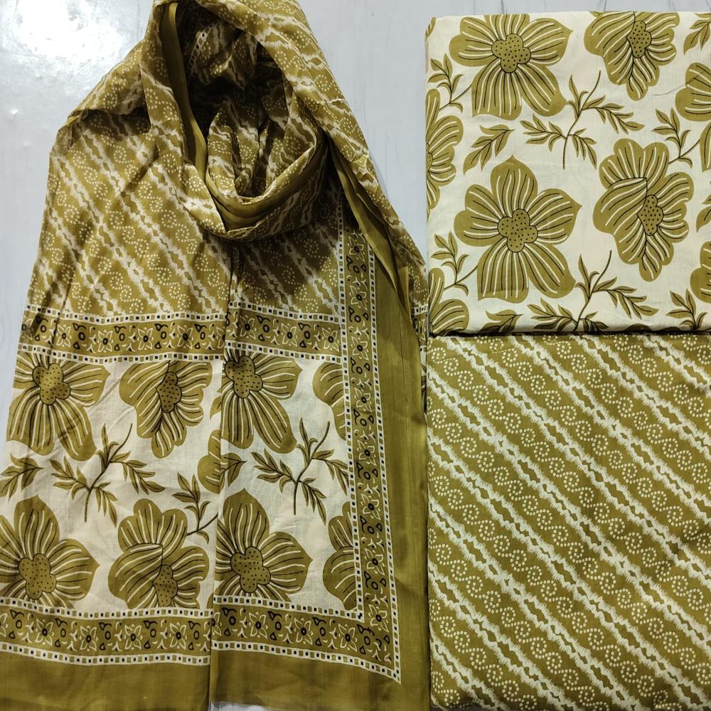 Cambric Cotton Dress Material