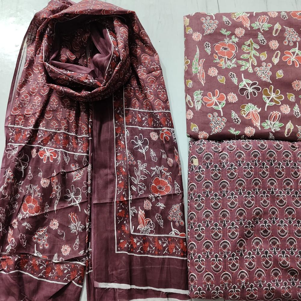 Cambric Cotton Dress Material