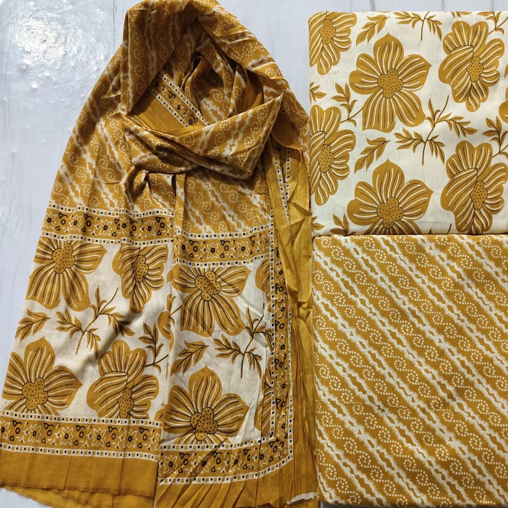 Cambric Cotton Dress Material